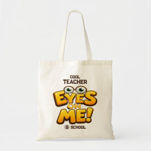 Custom Funny Teacher Gifts  Personalised by School Tote Bag