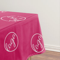 Custom Fuschia Hot Pink Trade Show Logo Business