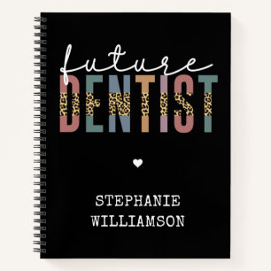 Custom Future Dentist Dental Student Gifts Notebook