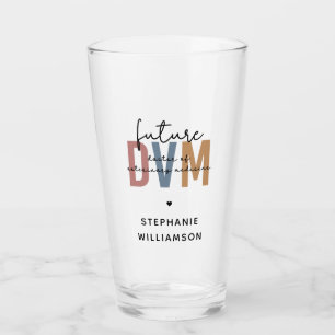 Custom Future DVM Doctor of Veterinary Medicine Glass
