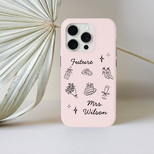 Custom Future Mrs. iPhone Case Engagement Gift