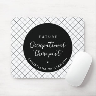 Custom Future OT Occupational Therapist Elegant Mouse Mat