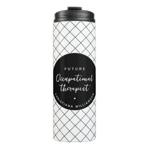 Custom Future OT Occupational Therapist Elegant Thermal Tumbler