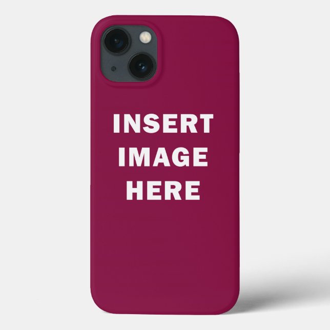 Custom Galaxy Note 4 Slim Case Template DIY (Back)