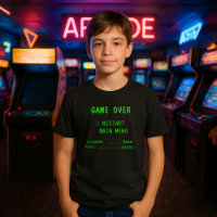 Custom Game Over Arcade T-Shirt