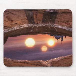 Custom Gamer Desk Mat   Sci-Fi Neon Cyberpunk City Mouse Mat