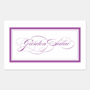 Custom_garden salad rectangular sticker