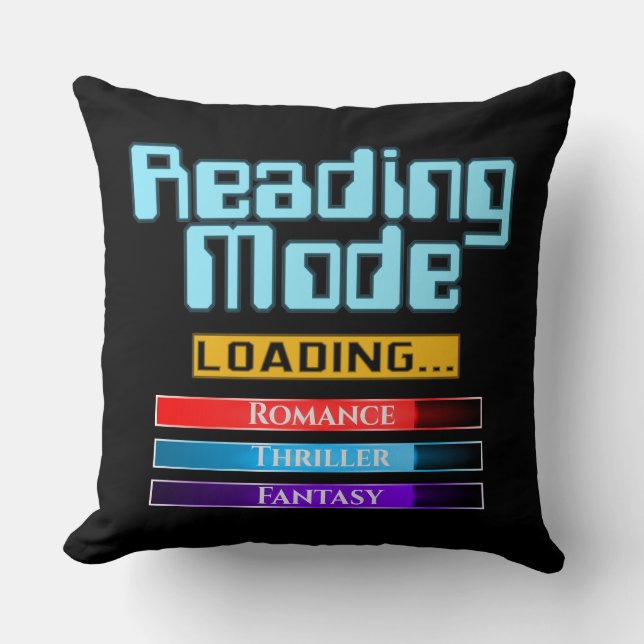 Custom Genre Reading Mode Cushion (Front)