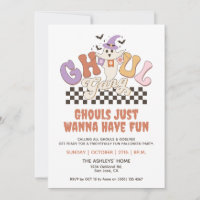 Custom Ghoul Gang Halloween Party Bach Party Group