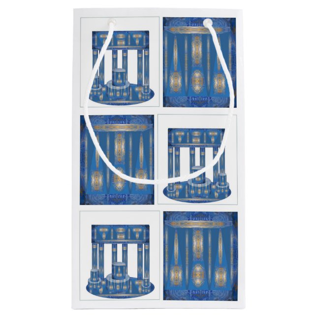 Custom Gift Bag - Small, Glossy (Back)