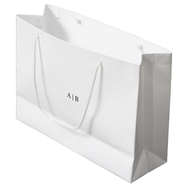 Custom Gift Bag - Small, Glossy (Front Angled)