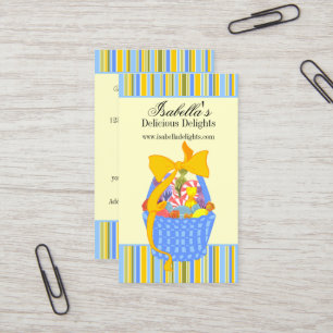 Custom Gift Basket Business Card