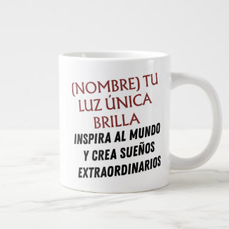 CUSTOM GIFT DESIGN (NAME)ENERGY INSPIRA LARGE COFFEE MUG