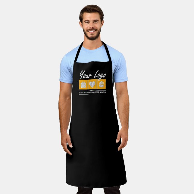 Custom Gift For Men Birthday Him Father Husband Apron (Worn)