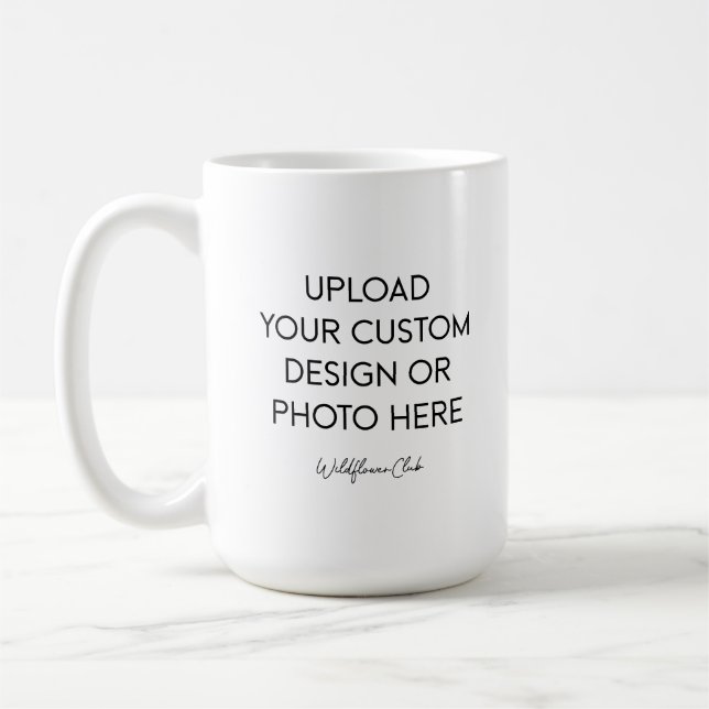 Custom Gift Jumbo Mug 20oz. (Left)