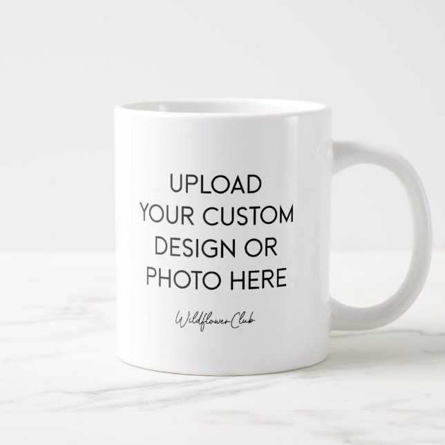 Custom Gift Jumbo Mug 20oz. (Right)