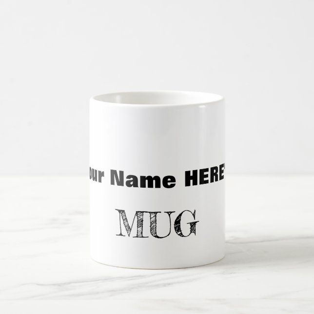 Custom gift Mug, Birthday gift for him, gifts  Coffee Mug (Center)