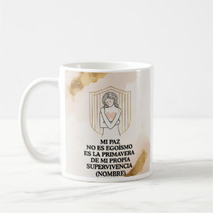 Custom Gift(Name)Emotional Self-Defense Coffee Mug