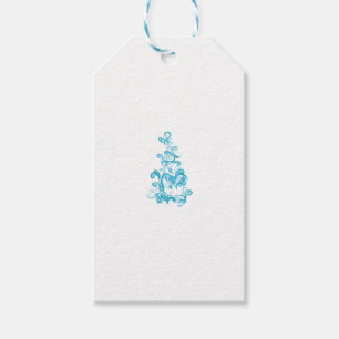 Custom Gift Tags Holiday, Metallic & Fun