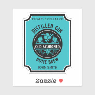 Custom Gin Bottle