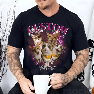 Custom Girlfriend Face Bootleg Rap T-Shirt