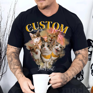 Custom Girlfriend Face Bootleg Rap T-Shirt