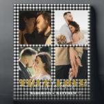 Custom Girlfriend Gift For Birthday Plaque<br><div class="desc">Elegant Classy Personalised Girl name Fleece Blanket</div>