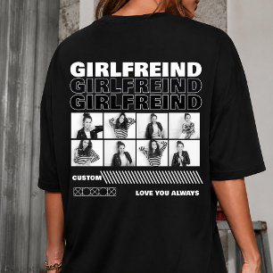 Custom Girlfriend Style Birthday Surprise Gift T-Shirt