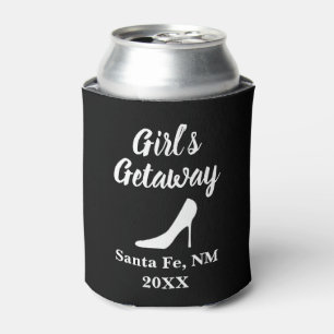 Custom girl's getaway weekend trip beverage holder can cooler