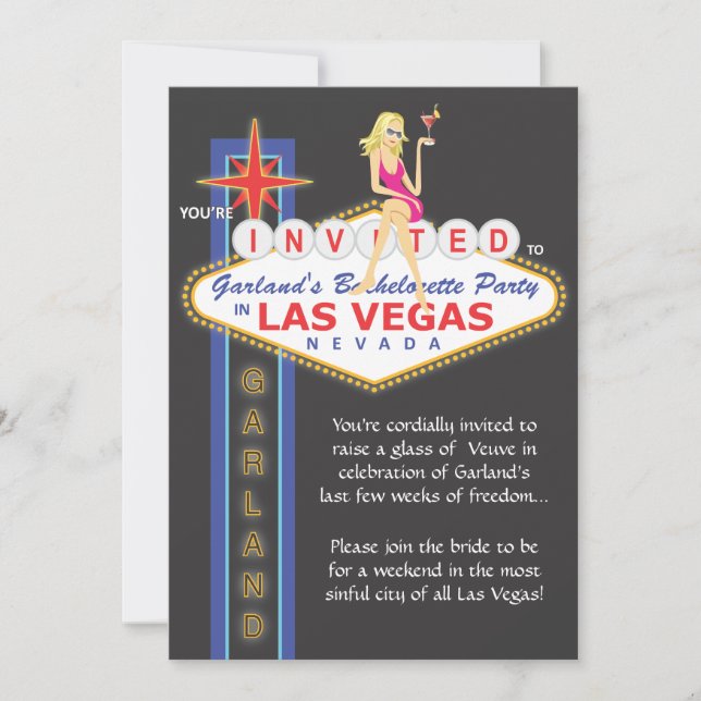 Custom_Girls Night Out Bachelorette Invitation (Front)