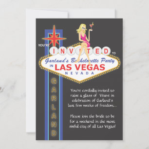 Custom_Girls Night Out Bachelorette Invitation