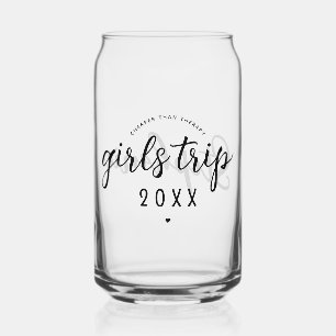 Custom Girls Trip Cheaper Than Therapy  Vacation Can Glass