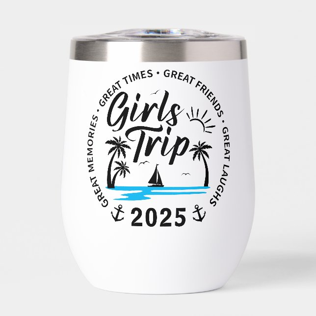 Custom Girls Trip Group Matching Beach Vacation (Front)
