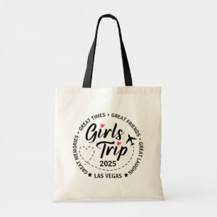 Custom Girls Trip Group Matching Vacation Tote Bag