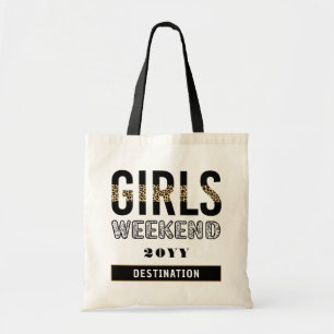 Custom Girls Weekend Girls Trip Vacation Tote Bag