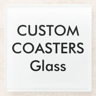 Custom Glass Coasters