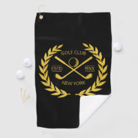 Custom Gold Golf Club Elegant Minimal Modern  