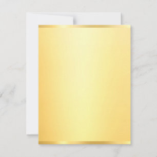 Custom Gold Look Modern Elegant Blank Template