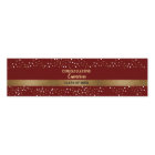 Custom Gold Maroon Red Graduate personalised 