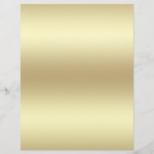 Custom Gold Paper on Linen