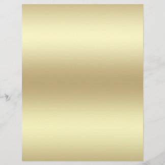Custom Gold Paper on Linen