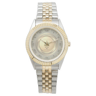 Custom Gold & Silver Classic Roman Numeral Watch