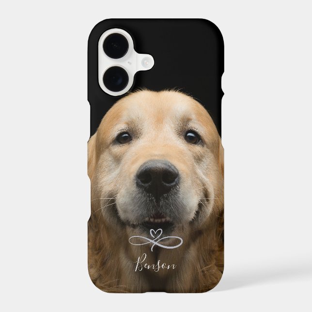 Custom Golden Retriever Photo Personalise (Back)