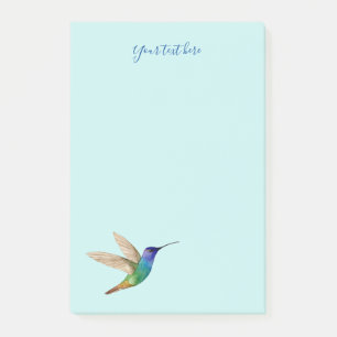 Custom Golden-tailed Sapphire Hummingbird  Post-it Notes