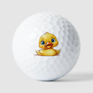 Custom Golf Ball - Rubber Ducky Design