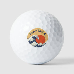 Custom golf ball set- Psalm christian gift