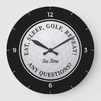 Custom Golf Ball Sports Quote Golfer Black White