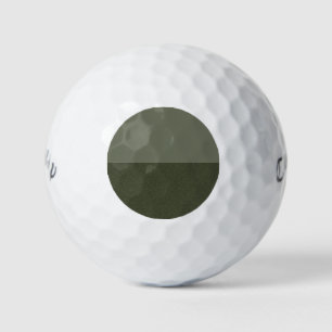 Custom Golf Ball – Two-Tone Moss Green