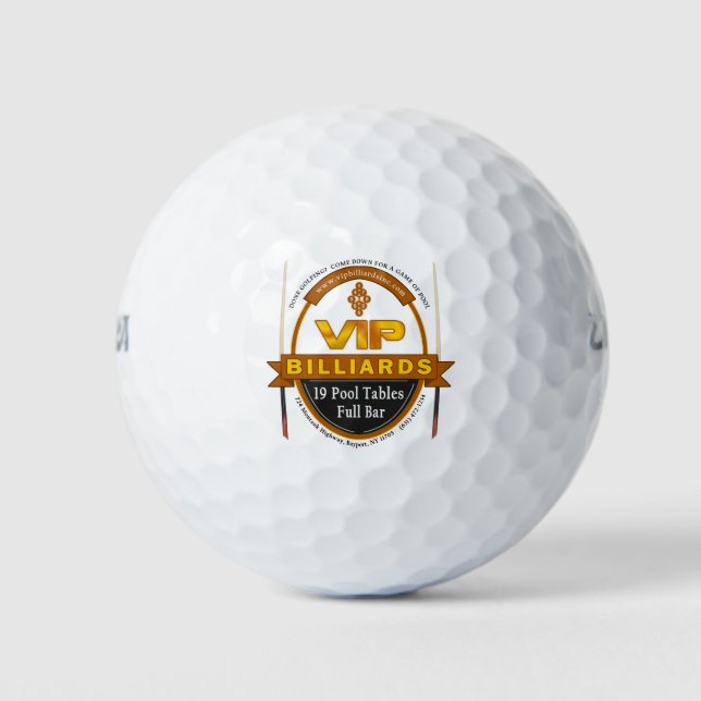 Custom Golf Balls (Front)