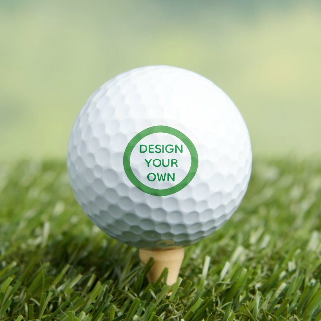 Custom Golf Balls - Father's Day Golf Gift (Insitu Tee)